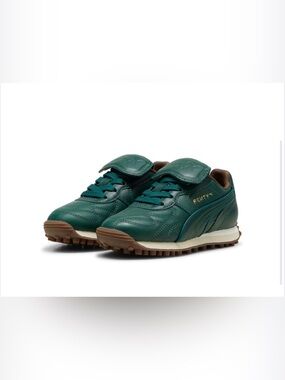 Fenty Puma Avanti L Toddler
'Dark Myrtle' Green Leather Sneakers Trainers Sz 10